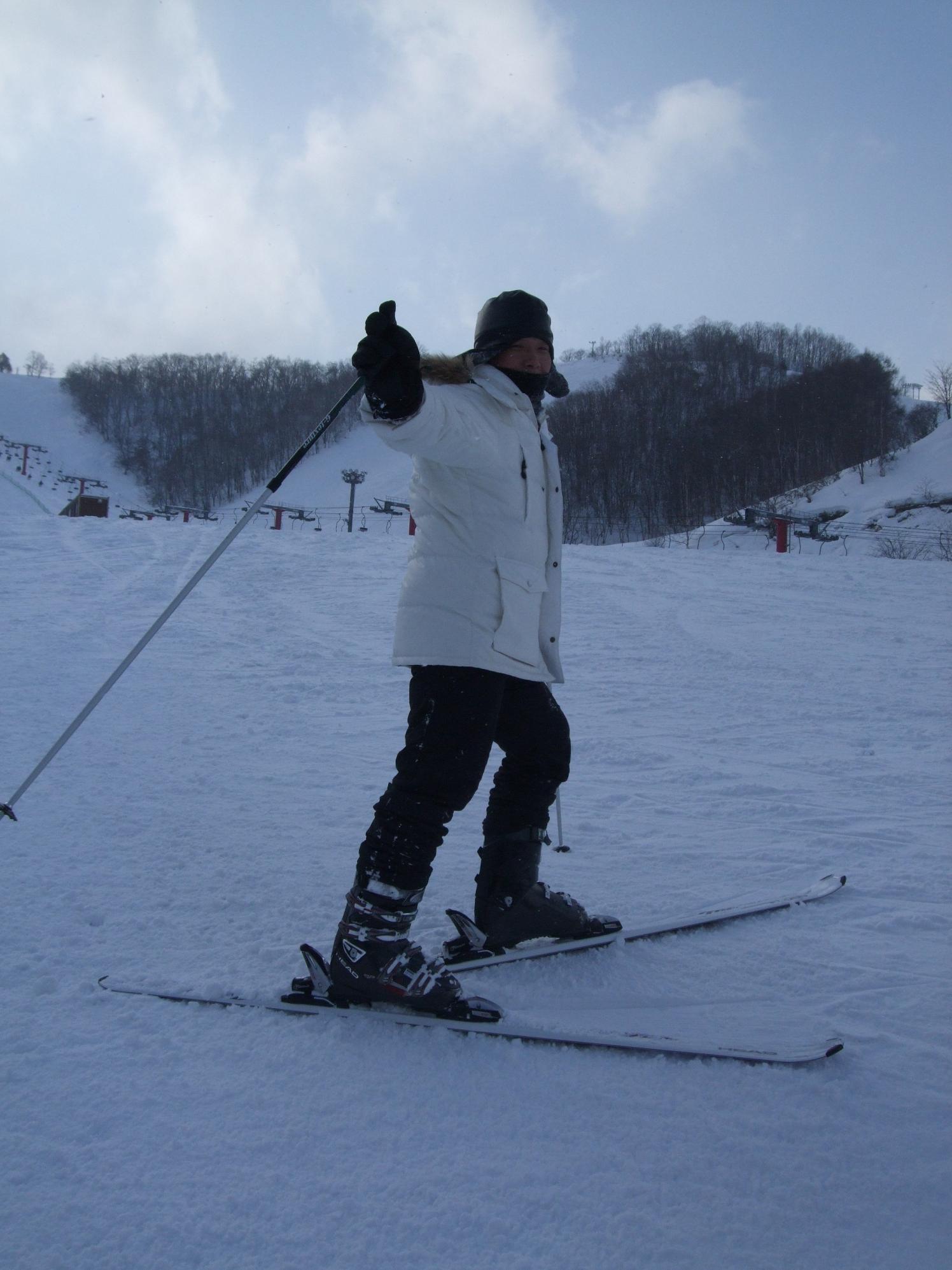 スキーヤーなべさん.JPG